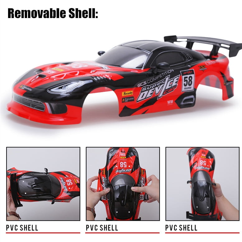 High Speed 60km/h 4WD RC Electric Racing Truck Off Road Vehicle Remote