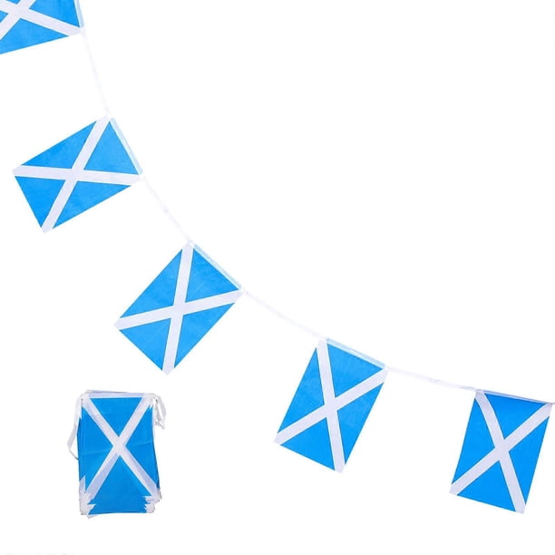 Football Flags Garden Decor Pennant Banner Flags Scotland Flag Garden Ornament Garden Flag