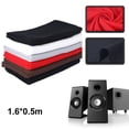 thumbnail image 6 of Speaker Grill Protective Cloth Stereo Fabric Speaker Mesh Dustproof 1.6x0.5m Coffee, 6 of 8