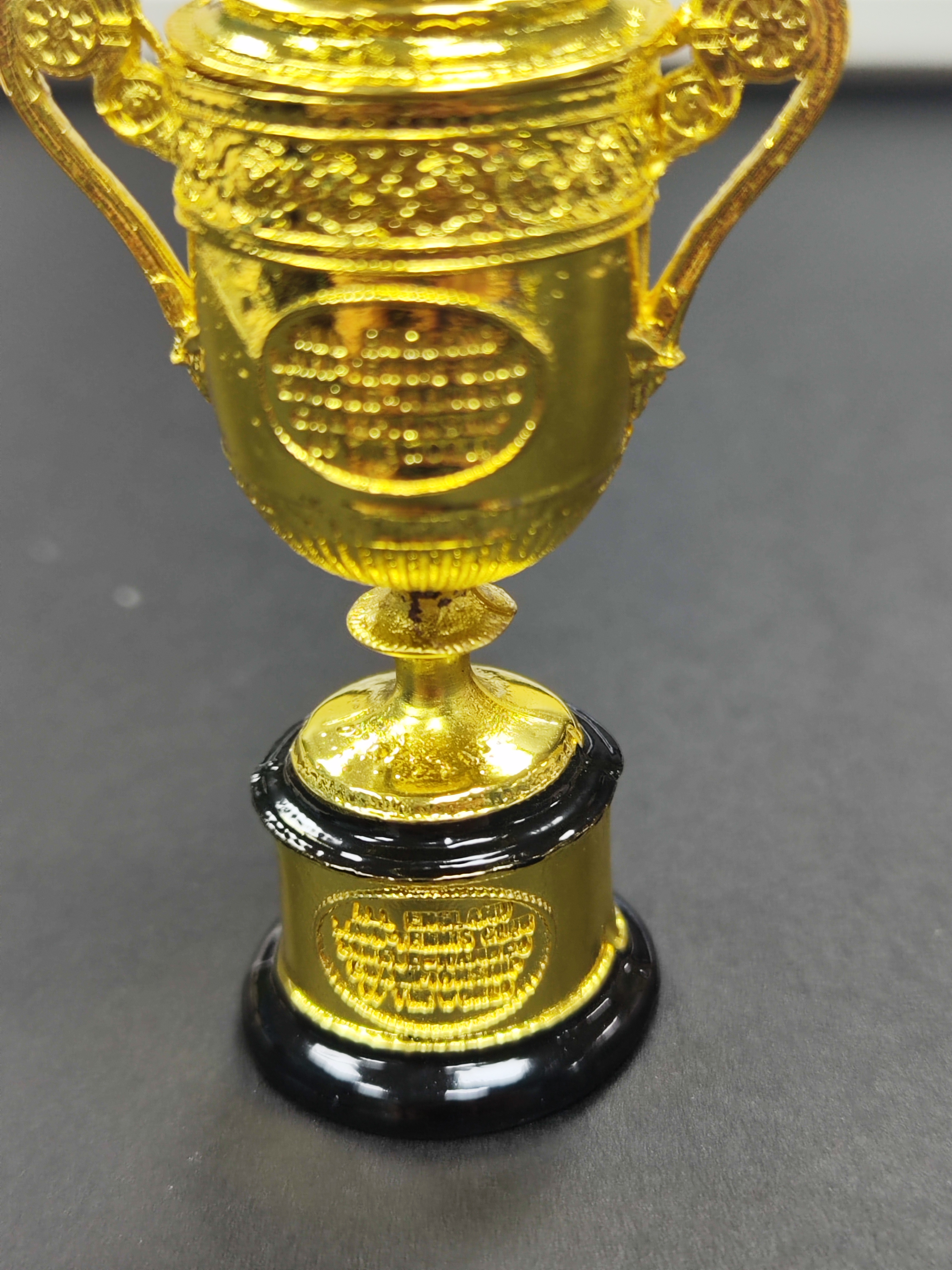 美良品 GOLDWIN Great Britain Team Replica Wimbledon England Open Men's Grand Slam Tennis Replica Trophy 8cm