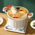 thumbnail image 1 of Dadatutu Pot, Micro Pressure Pot, Non-Stick Surface, Soup Pot, Induction Cooking, General Purpose, Double Ear, High Value, Micro Pressure Pot, Large Capacity Cookin, 1 of 6