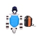 thumbnail image 2 of Kit de equipo de protección de Taekwondo perfecl para hombre protector de brazo protector de pierna protector de cabeza azul L, 2 of 8