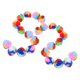 thumbnail image 5 of 40 juguetes para gatos, pelotas de peluche arcoíris, divertidas pelotas interactivas., 5 of 6