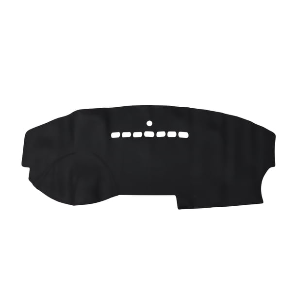 Cubierta del Tablero Unique Bargains para Mazda 3 2004-2009 sin Cubierta de HUD Alfombrilla de Cubierta del Tablero de Cuero Sintético Negro 1 Pcs