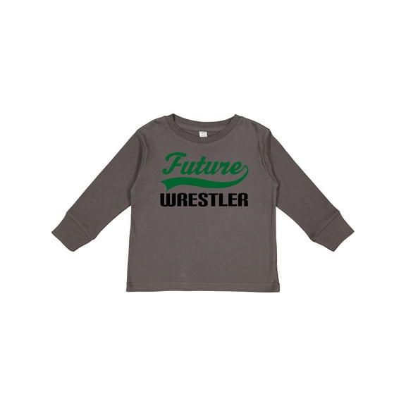 Inktastic Future Wrestler Boys Long Sleeve Toddler T-Shirt