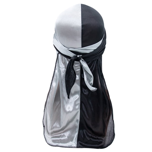 Headwrap And Bandana Style Satin Cap For Everyday Casual Wear With Elastic Hair Band In Hop Fashion