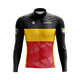 thumbnail image 3 of Jersey de ciclismo de manga larga de otoño 2024, unisex, de malla fina y colorida, con protección solar, ropa para bicicleta de carretera RIGHTTRACK, 3 of 5