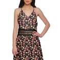 thumbnail image 2 of Moomaya Printed Sleeveless Adjustable Spaghetti Strap Long Dress For Women, 2 of 6