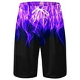 thumbnail image 3 of XINPING Mens Shorts Casual Retro Palm Tree Print Quick-Dry Spring Break Swim Trunks with Pockets Anti-Chafe Beach Wear, 3 of 4
