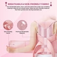 thumbnail image 4 of Posture Corrector for Women Back Brace Adjustable Full Back Support Shoulder Straightener Braces, 4 of 5