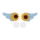 thumbnail image 1 of Accesorios para Cascos de Motocicleta Decoración Alas de Girasol para Cascos de Motocicleta Bicicleta Esquí Pegatina de Tela Azul 2 Juegos, 1 of 6