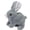 Gray, variant on Realistic Electric Bunny Toy with Sounds and Movements, Interactive Plush Stuffed Animal for Kids, Lifelike Hopping Rabbit (1 pc, Batteries Not Included)