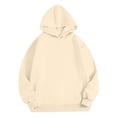 thumbnail image 5 of NMMUED Sweat Set Workout Sets for Women Hoodie Set Two Piece Sets for Women Fall Women's Athletic Clothing Sets, Khaki XXXL, 5 of 9