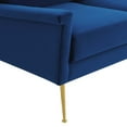 thumbnail image 2 of Modway Chesapeake Performance Velvet Sofa, Blue, 2 of 5