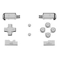 thumbnail image 7 of eXtremeRate Chrome Silver Replacement Full Set Buttons for Nintendo DS Lite Handheld Console, Custom D-pad A B X Y Start Select R L Power Volume Keys for Nintendo DS Lite - Console NOT Included, 7 of 7