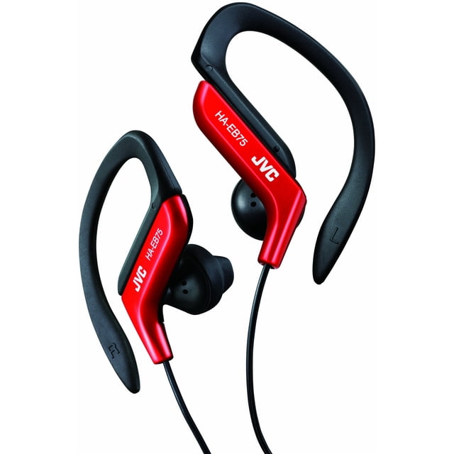 Auriculares deportivos JVC HAEB75R rojos pequeños