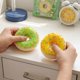 thumbnail image 5 of Juguete antiestrés con forma de pastel de postre falso | Imán de nevera con forma de donut de simulación | Juguete antiestrés para aliviar la ansiedad, 5 of 9