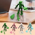 thumbnail image 5 of Isvgxsz Clearance Action Figure 3D Printed Multi-Jointed Movable Lucky 13 Fully Articulated Action Figure Dummy 13 Robotic Toy Robot Action Figure for DIY Gift Valentine's Birthday, 5 of 5