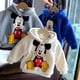 thumbnail image 2 of Suéter con capucha de Disney para niños Otoño e Invierno más terciopelo niños niñas dibujos animados bebé Sudadera con capucha ropa chico manga larga Tops3T Gao Jinjia LED, 2 of 2