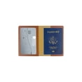 thumbnail image 2 of PU Leather Passport Holder, Slim Passport Cover with Card Slots, Travel Passport Wallet, Lightweight Document Organizer for Travel Documents, Cards and Travel Essentials for Men and Women,Red, 2 of 7