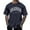 ZI Navy, variant on BJUTIR Men T-Shirt Compression Shirts Short Sleeve Compression Tops Cool Dry Workout T-Shirt For Male Office Work