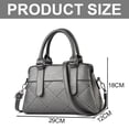 thumbnail image 2 of Simple leisure shoulder crossbody bag and New fashion handbag with large capacity - grey, 2 of 5