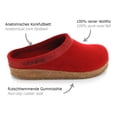 thumbnail image 3 of HAFLINGER Clog | Grizzly Torben, Ruby, 3 of 8