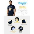 thumbnail image 6 of Bluey Men's Bandit T-Shirt Blue Sizes S-XXL, 6 of 6