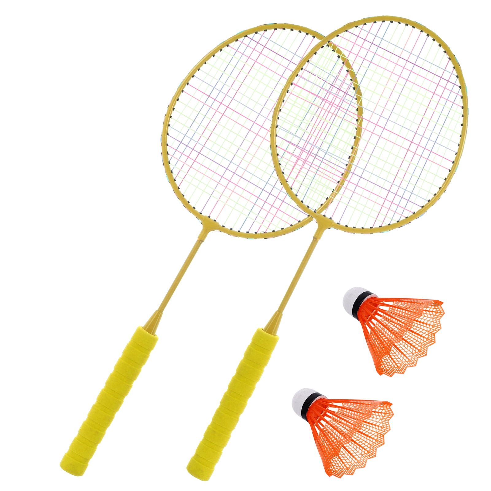 Children Kids Badminton Racket Set Boys Girls Training Playing Outdoor Toy G YEE 