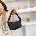 thumbnail image 3 of Bolso Para Axilas De Mujer De Otoño E Invierno, Bolsos De Un Solo Hombro De Color Sólido, Bolso A Cuadros sonducket AP007372-05, 3 of 6