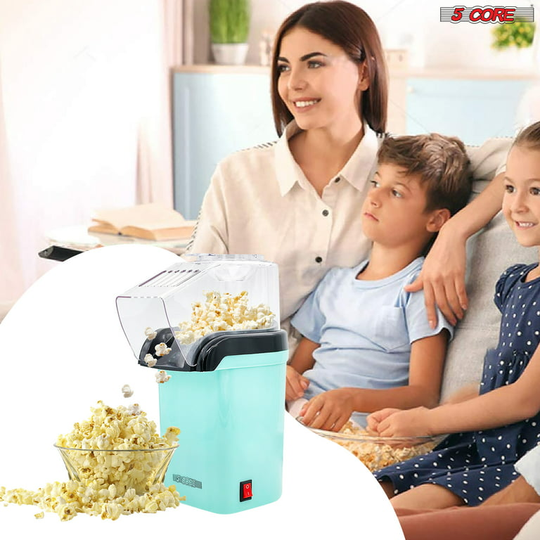 5 Core Hot Air Popcorn Popper 1200W Electric Popcorn Machine