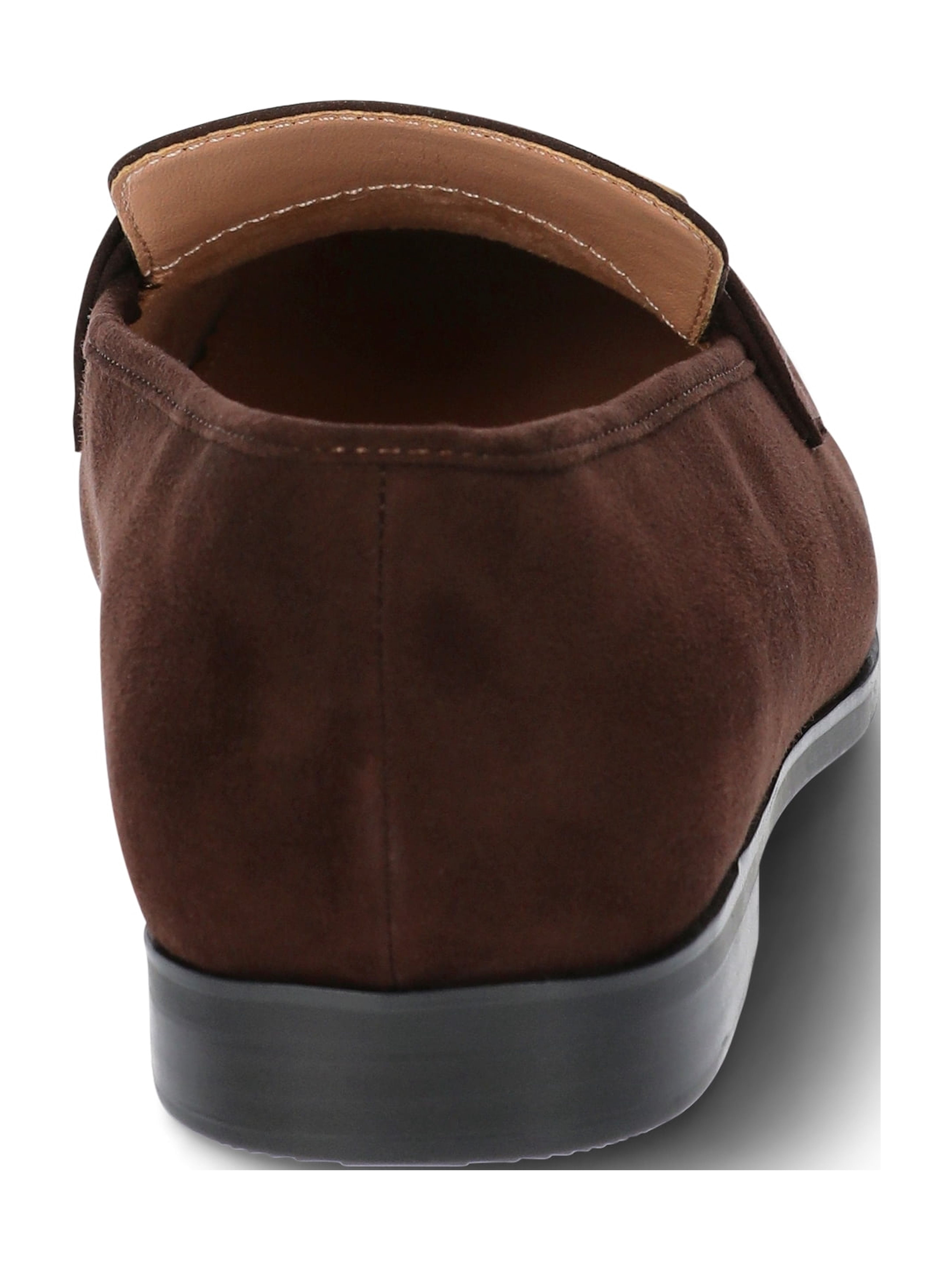 Time and Tru Women's Faux Leather Buckle Loafers