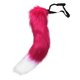 thumbnail image 1 of Colgante de cola de animal 3D para Halloween, con pompones y soporte para mujer, cola peluda de moda, 50 cm, cola de peluche para Halloween, 1 of 5