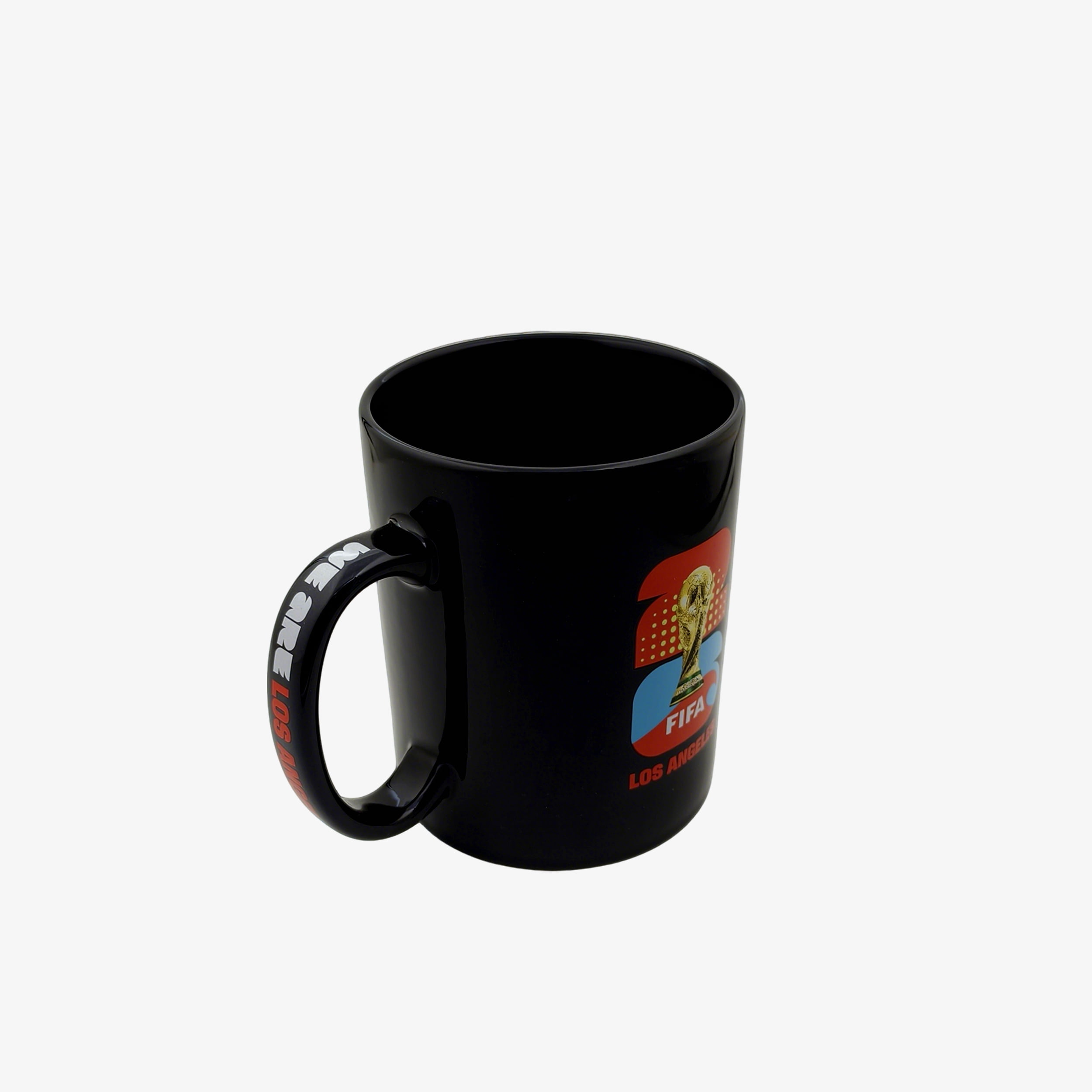 FIFA World Cup 2026 Host City Black Ceramic Soccer Mug - Los Angeles