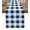 Blue, variant on Table Runner 48 Inches Long for Kitchen Dining, Navy Blue White Buffalo Check Dresser Scarf Farmhouse, Dining Table Decorations for Wedding/Parties, Farmhouse Plaid Modern Geometric 13 x 48 In