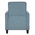 thumbnail image 5 of Furniture of America Ducee Transitional Fabric Push Back Chair in Blue, 5 of 11