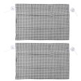 thumbnail image 2 of Car Window Shade,2Pcs Grid Design Anti Anti Ultraviolet Car Curtain Side Car Window Sun Shade Remarkable Clarity, 2 of 14