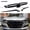 Glossy Black & Chrome Silver-For Accord 2018-2020, variant on 3Pcs JDM Sport Style Grille Glossy Black Compatible With 2018-2020 10th Gen Honda Accord Sedan