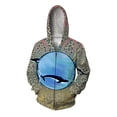 thumbnail image 5 of Sudadera con capucha y estampado de ballena de moda de otoño para hombre, sudadera con capucha moderna y salvaje, ropa Y2k, sudadera con capucha holgada, 5 of 5
