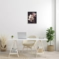 thumbnail image 2 of Pink Vintage Patterned Orchid Botanical & Floral Graphic Art Gray Framed Art Print Wall Art, 2 of 7