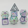 thumbnail image 3 of 7pcs Various Shape Metal Dices Board Game Props Club Party Puzzle Game Dices, 3 of 5