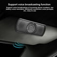 thumbnail image 5 of Sun Visor Car Bluetooth Speakerphone, Hands-Free Calling with Dual Phone Pairing, MP3/WMA/WAV Music Player, Voice Navigation Support, Magnetic Base ABS Design, Includes TF Card Reader Accessories, 5 of 8