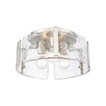thumbnail image 6 of Golden Lighting Aenon 3-light Flush Mount in Pewter, 6 of 9