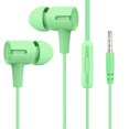 thumbnail image 1 of Naierhg L201 Wired Earphone In-ear Powerful Bass 3.5mm Stereo Earbuds Gaming Headset with Microphone for Mobile Phone, 1 of 8