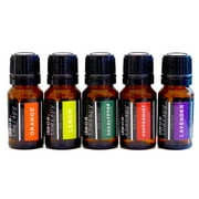 DEOS 5-Piece Aromatherapy Essential Oil Set