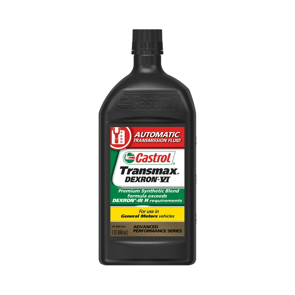 Castrol Transmax DEXRON VI Automatic Transmission Fluid, 1 Quart