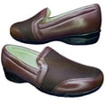 thumbnail image 3 of Zapato de Mujer en Piel Borrego para Pie Diabetico Acojinado Comodo Mocasin Casual Confort Enco Footwear  mod.04 Zapato Piel Borrego confort Color Café, 3 of 6