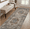 AR1006-BGB, variant on DEORAB Runner Rug 2X6 Non Slip Hallway Vintage Rugs, Machine Washable Lightweight Mat for Living Room, Entryway, Bedroom, Kitchen and Passage, Ultra-Thin