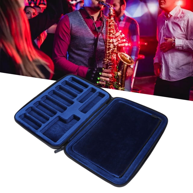 Caja De Almacenamiento De Boquilla, Bolsa De Almacenamiento De Boquilla 12 PCS Mantenible Suave Y Cómodo Para Clarinete