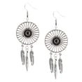 thumbnail image 1 of Pendientes colgantes Zulema Vintage bohemios étnicos de aleación, 1 of 8